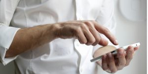 Organised business receipts and financial records for a sole trader